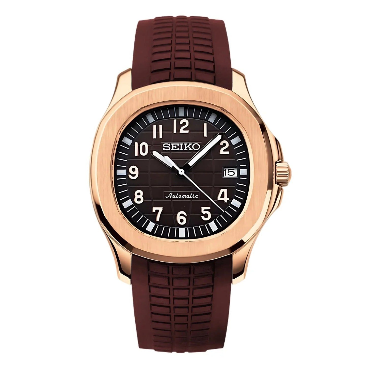 Seiko "Aquanaut" Rose Gold Mod