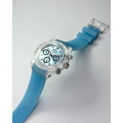 Seiko Custom Mod "Ice Blue" Daytona