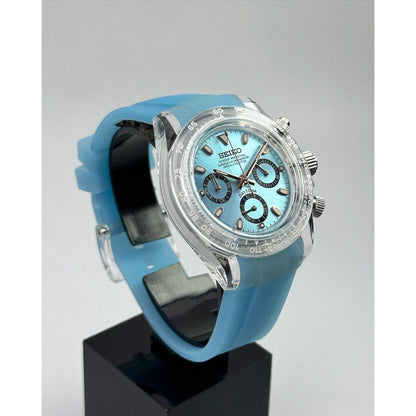 Seiko Custom Mod "Ice Blue" Daytona