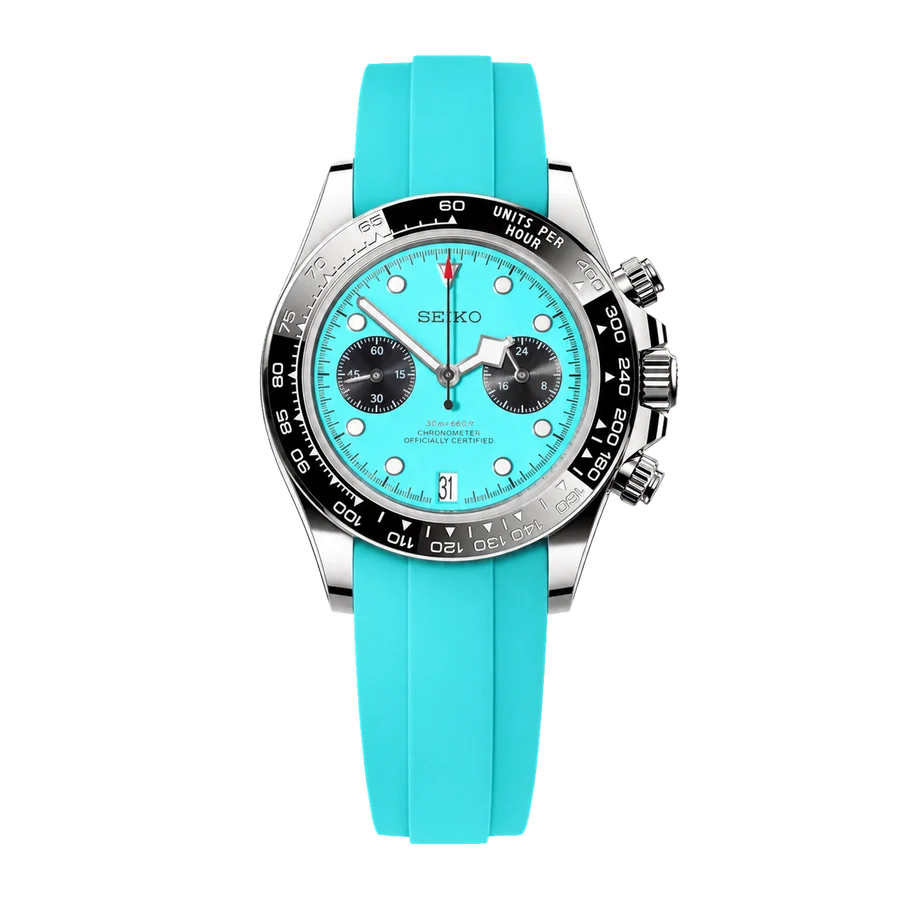 Seiko "Tiffany Ice" Chronograph