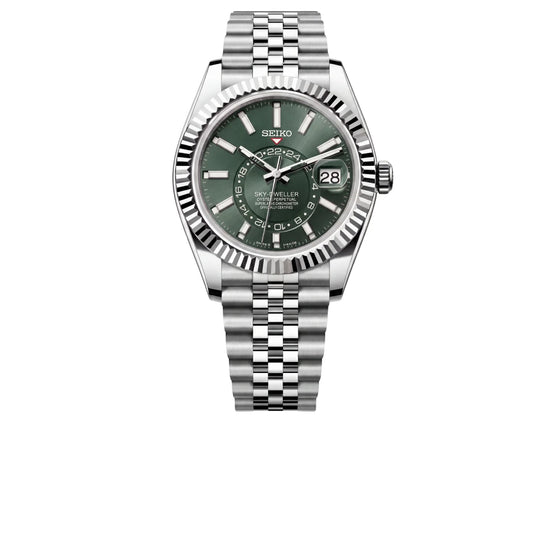 Seikojust | Sky Dweller Mint Green