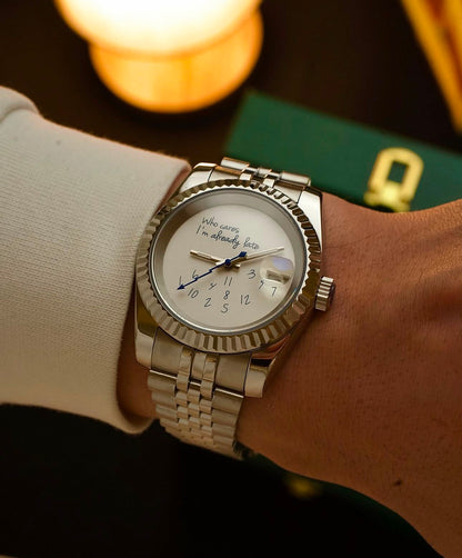 Seiko "Who Cares I'm Already Late" Style
