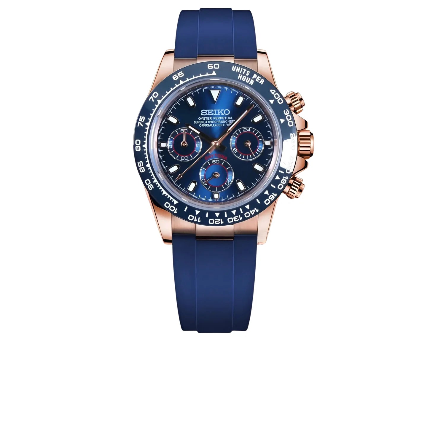 Daytona Seiko Custom Mod
 |  Royal  Blue