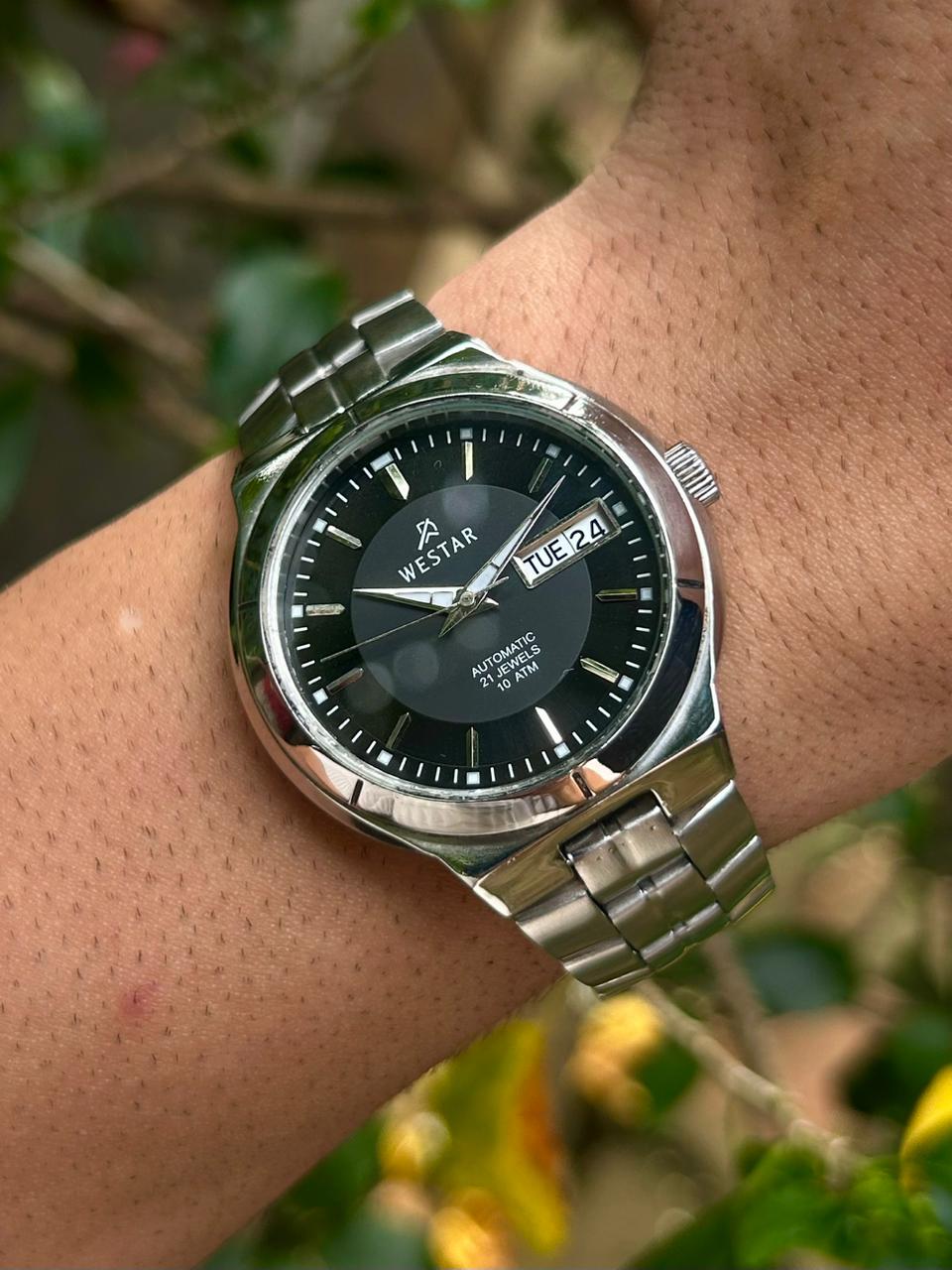 Westar Vintage Automatic Day-Date Watch