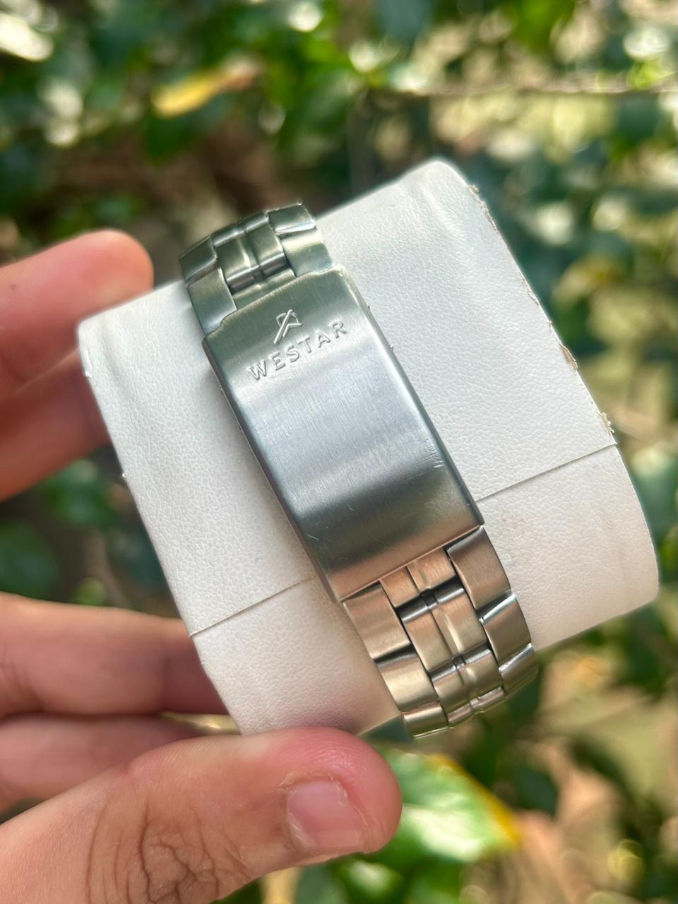 Westar Vintage Automatic Day-Date Watch
