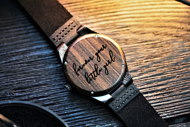 Black Wooden Plain Dial Women's Watch