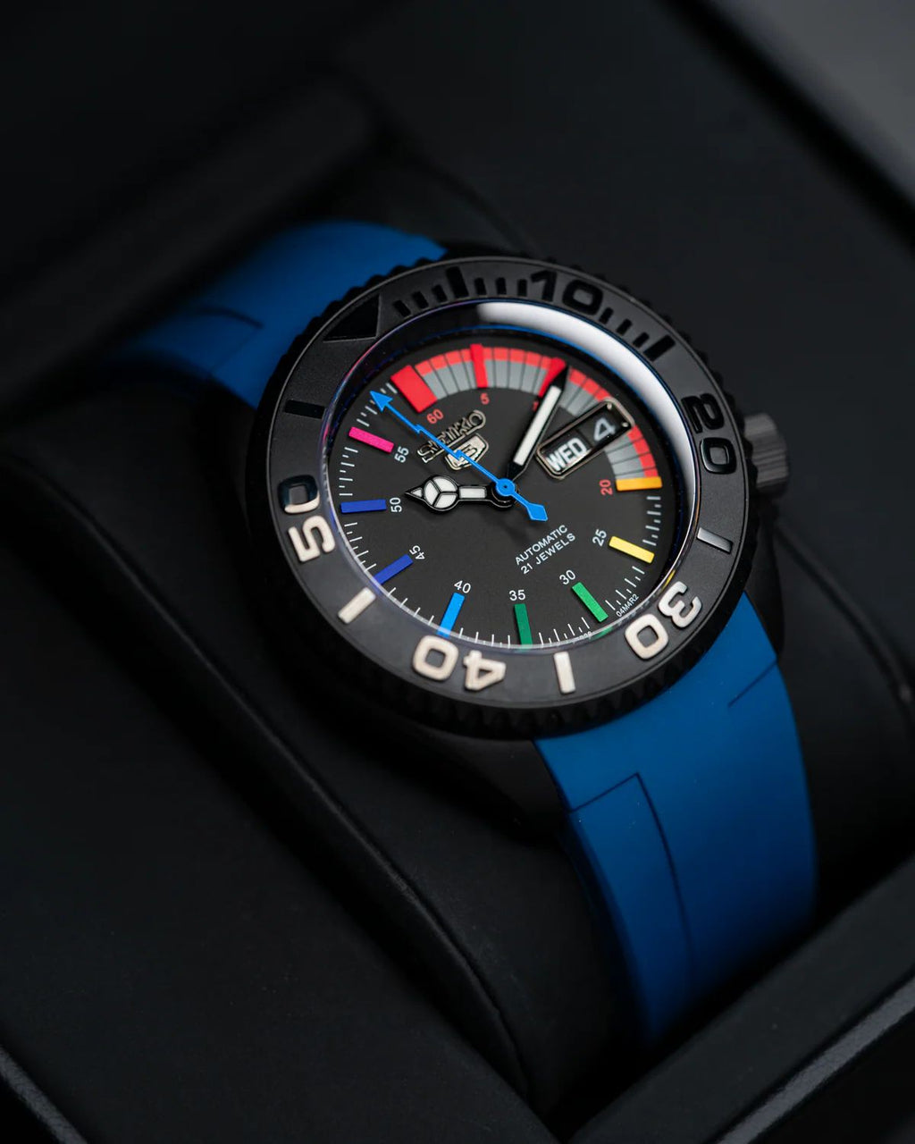 Seiko - Blue Rainbow Stealth Mod
