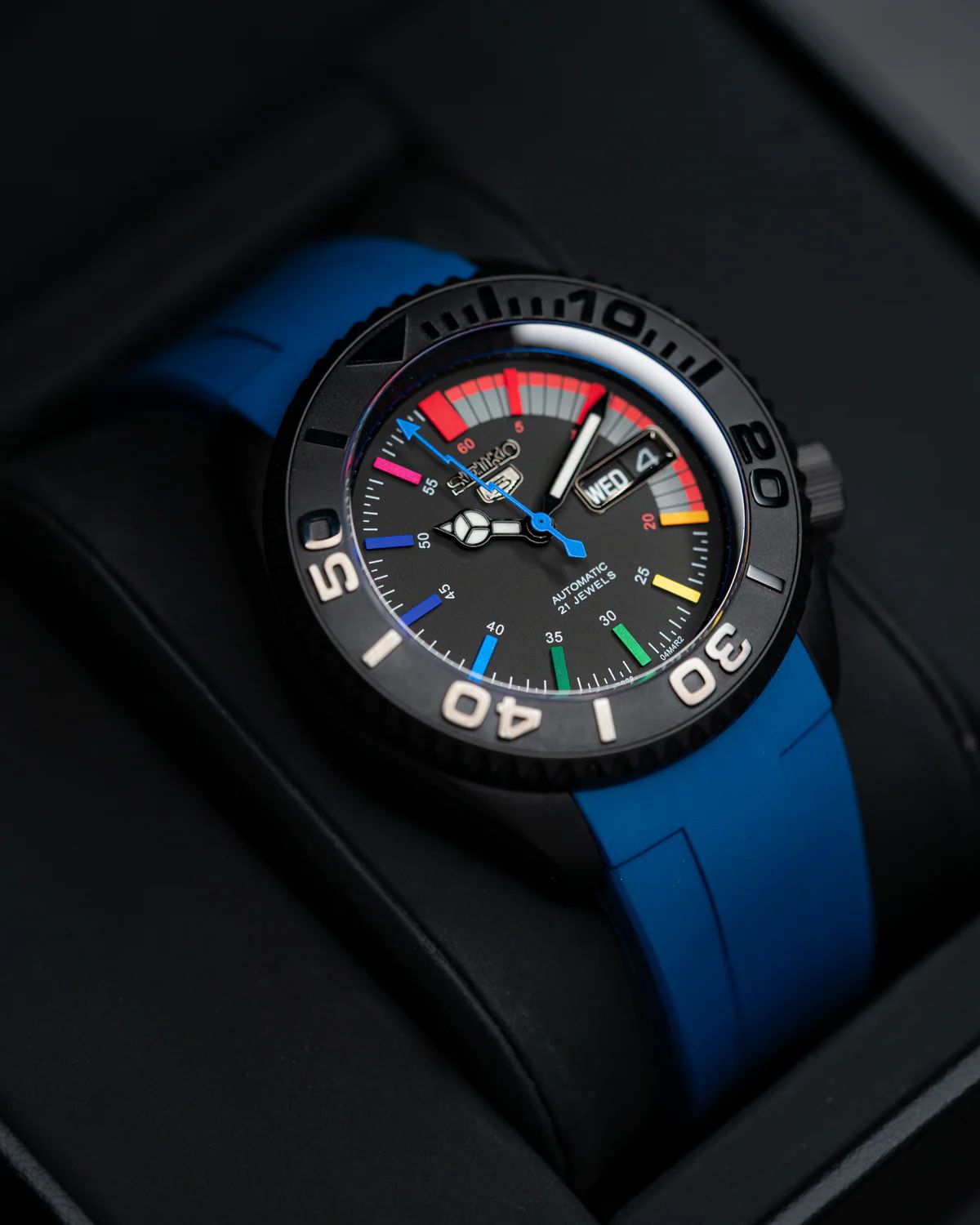 Seiko - Blue Rainbow Stealth Mod