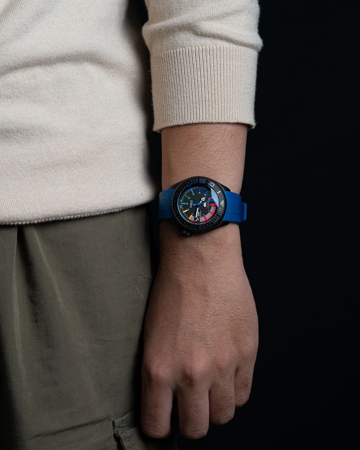 Seiko - Blue Rainbow Stealth Mod