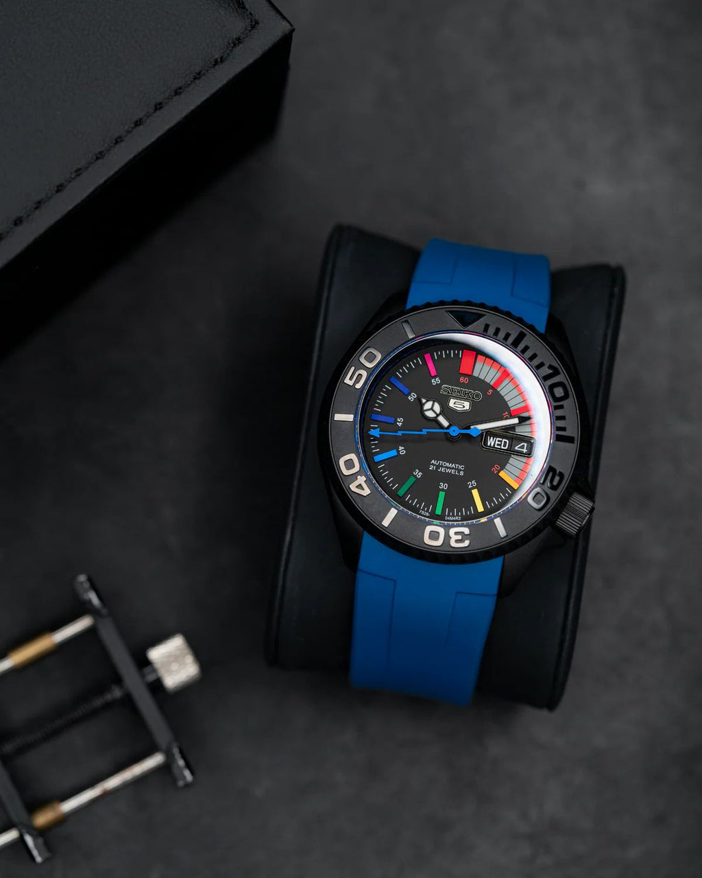 Seiko - Blue Rainbow Stealth Mod