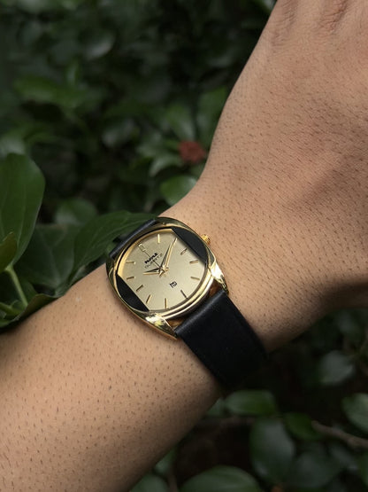 HMT Tank Unisex Quartz Mod - GOLDEN