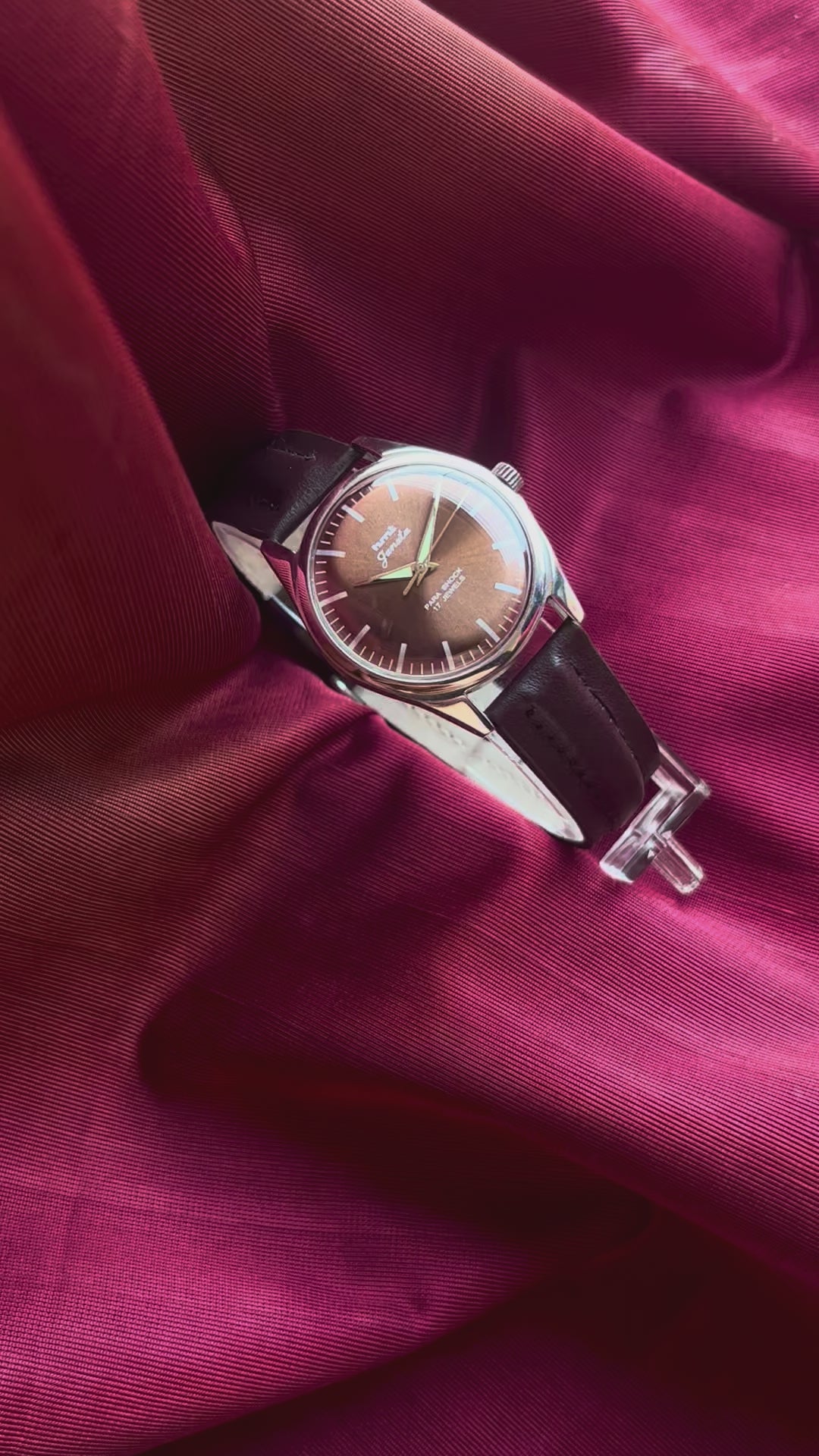 HMT JANTA  MOD - BROWN SUNBURST