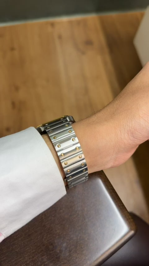 Santos Custom Seiko |  Gold  -  Silver