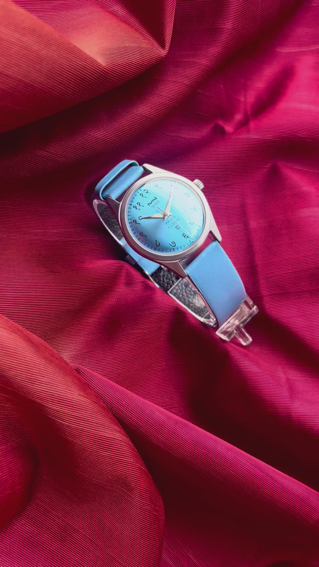HMT JANATA DEVANAGRI - SKY BLUE SUNBURST