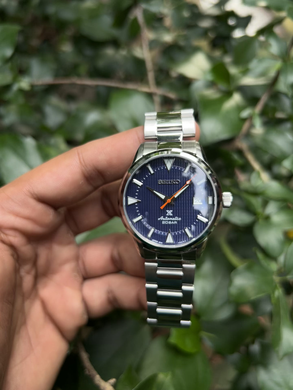 Seiko Prospex Blue Sunray Automatic Custom Mod