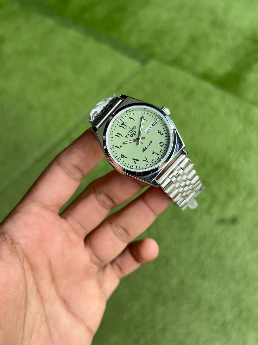 SEIKO ARABIC- OLIVE GREEN