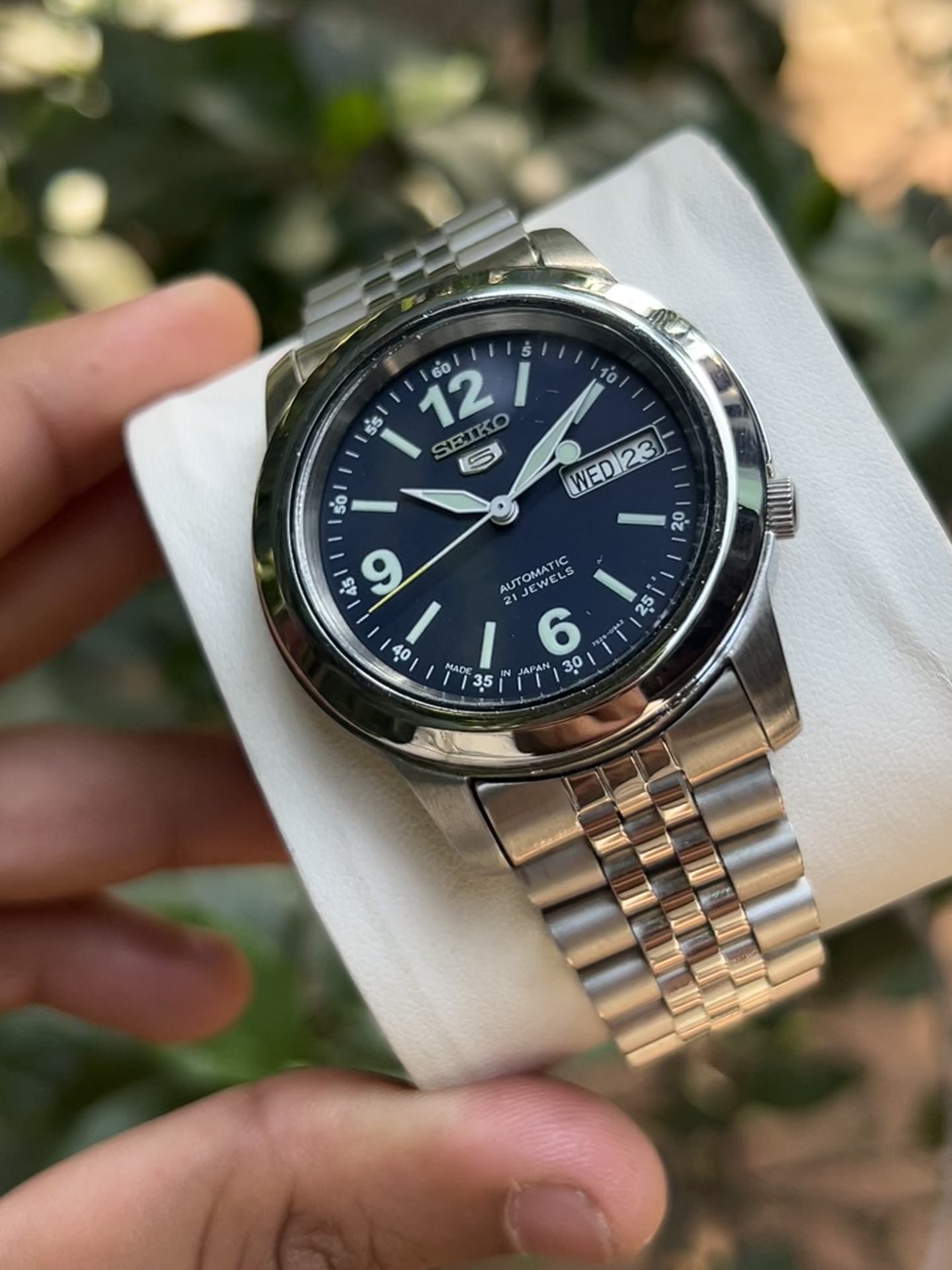 Seiko 5 Field Blue Dial  Automatic 7S26 Movement