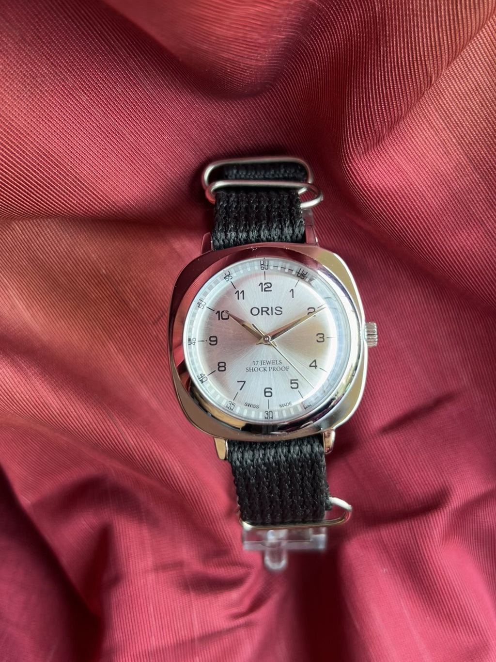 ORIS PANERAI SWISS WATCH - SILVER SUNBURST