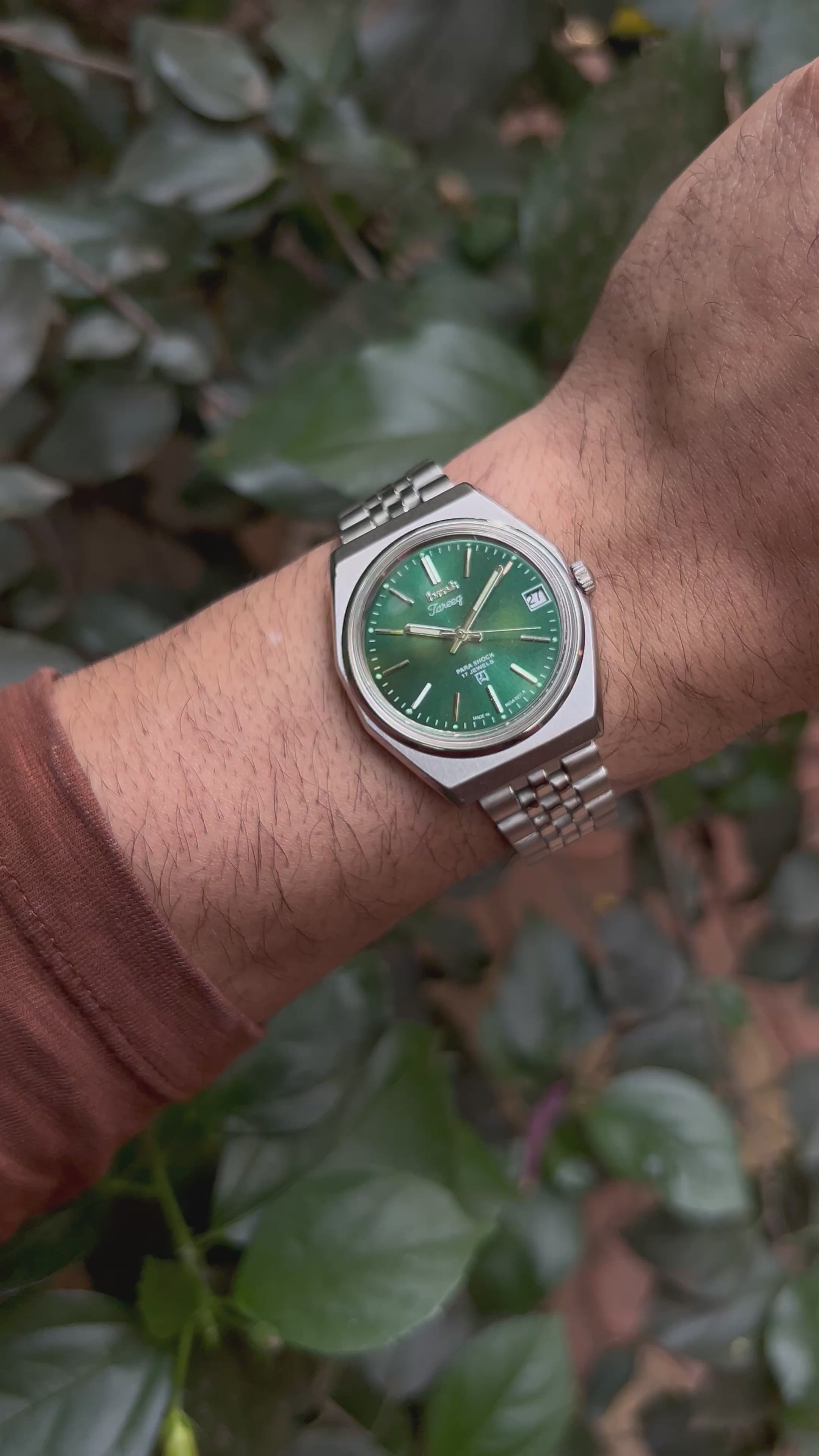 HMT TAREEQ- LIZARD GREEN SUNRAY