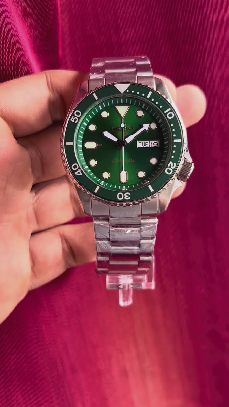 Seiko 5 Hulk Automatic MOD