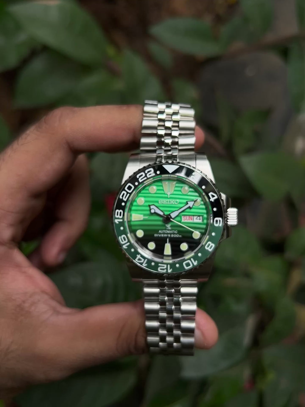 Special Edition Seiko Sprite GMT Two-Tone Automatic