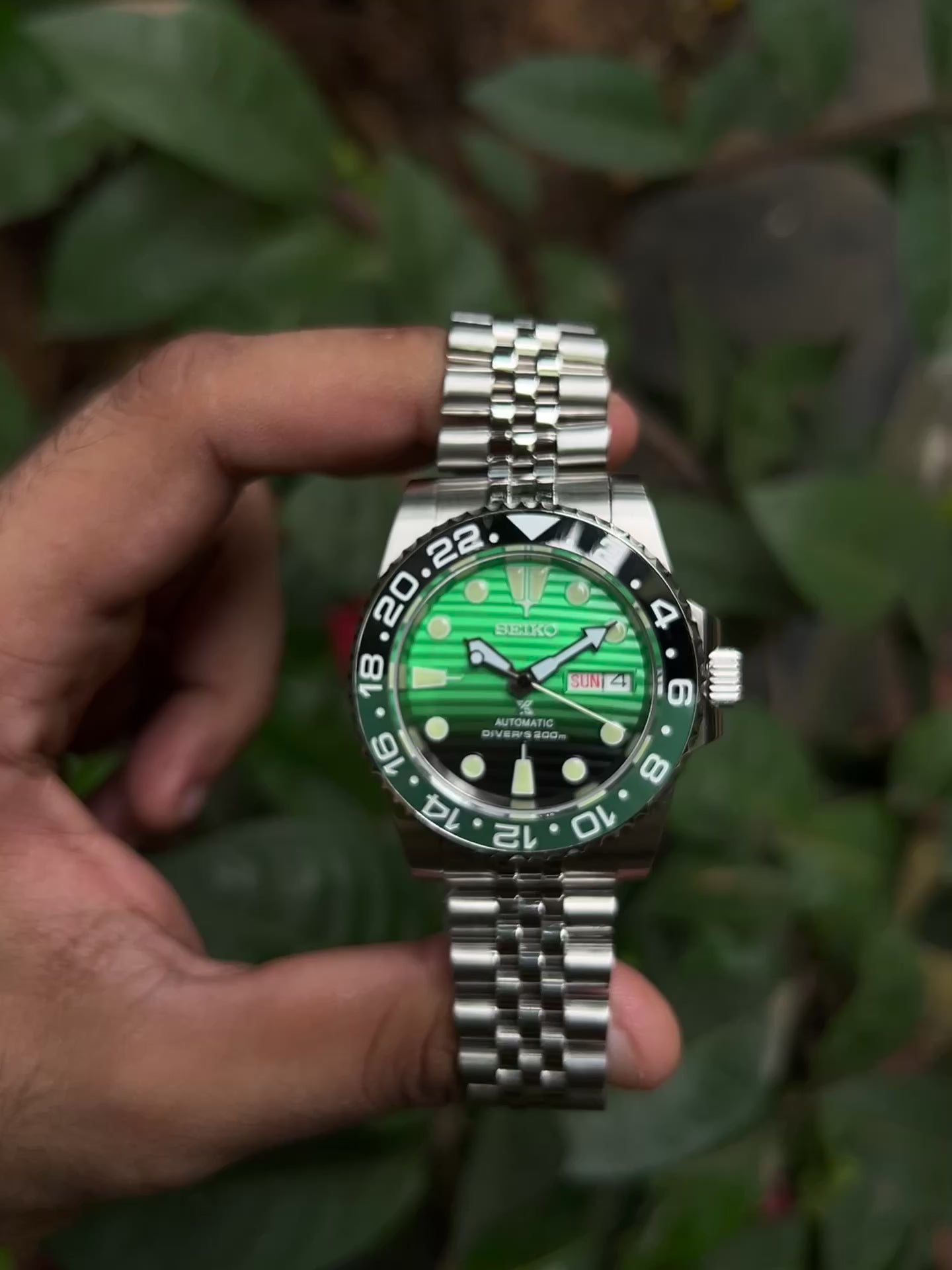 Special Edition Seiko Sprite GMT Two-Tone Automatic