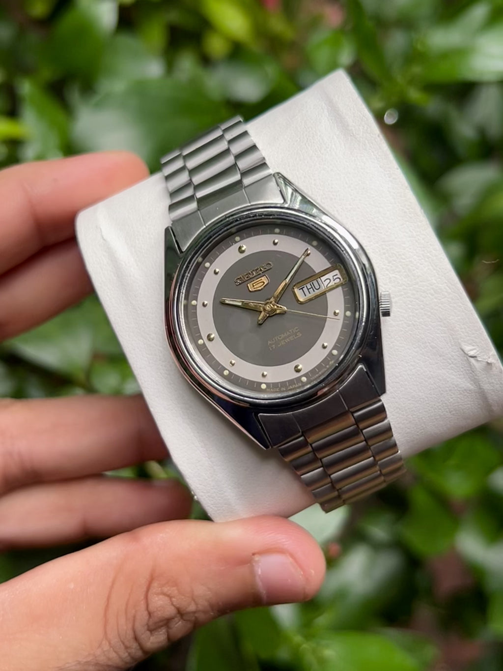 Seiko 5 1988 Motif Dial - Automatic Vintage Watch (Pre Owned)