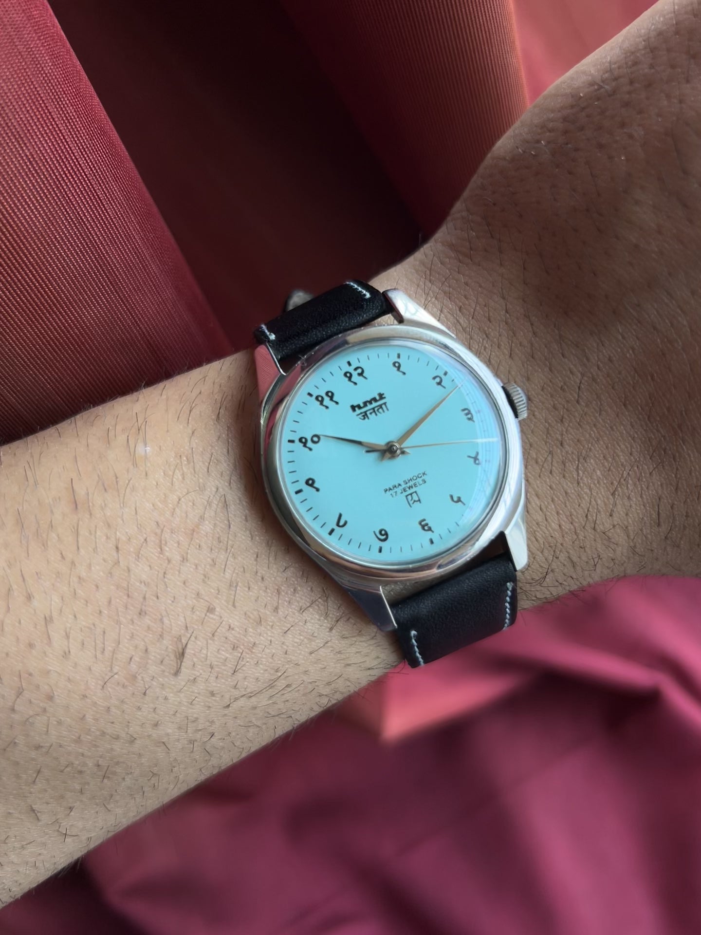 HMT JANATA DEVANAGRI - TIFFENY BLUE SUNBURST