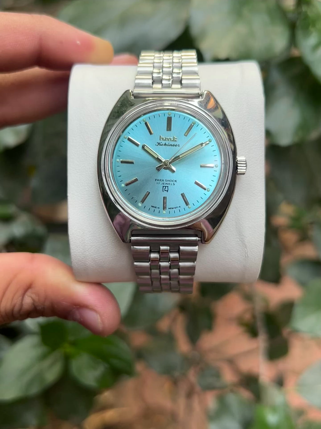 HMT Kohinoor IceBlue Sunburst Mod