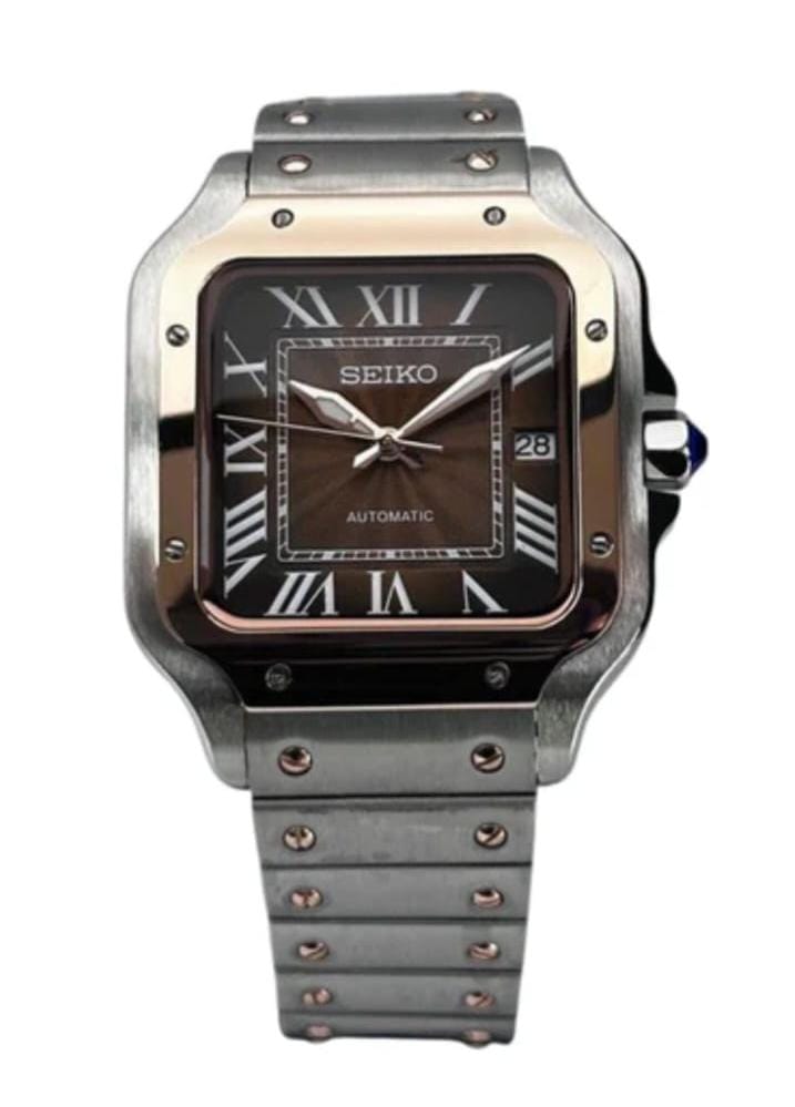 Seiko Santos |  Rose  Gold  -  Brown