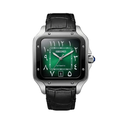 Seiko Santos Arabic Emerald Mod