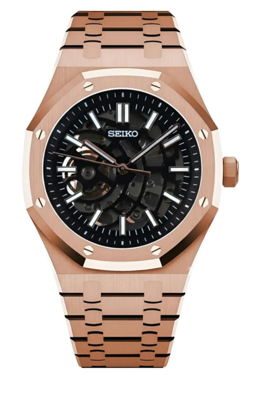 Royal  Seikoak  |  Rose  Gold  Skeleton AP