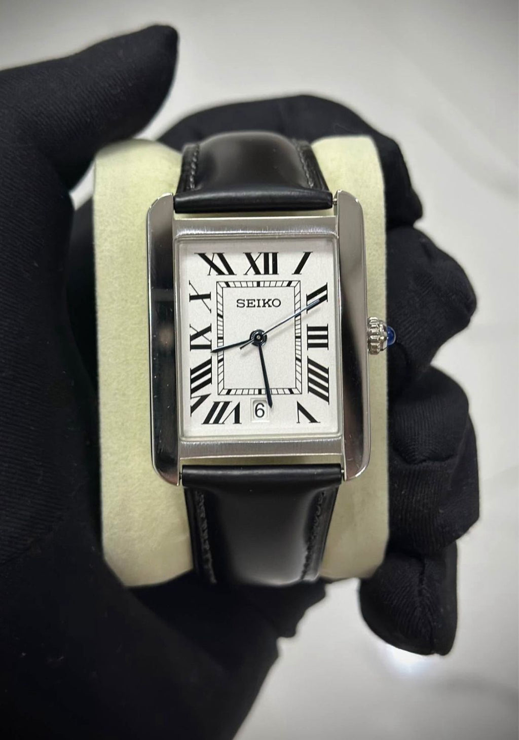 Seiko Tank "Classic Noir" Edition