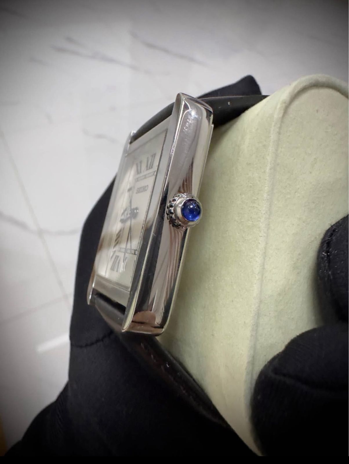 Seiko Tank "Classic Noir" Edition