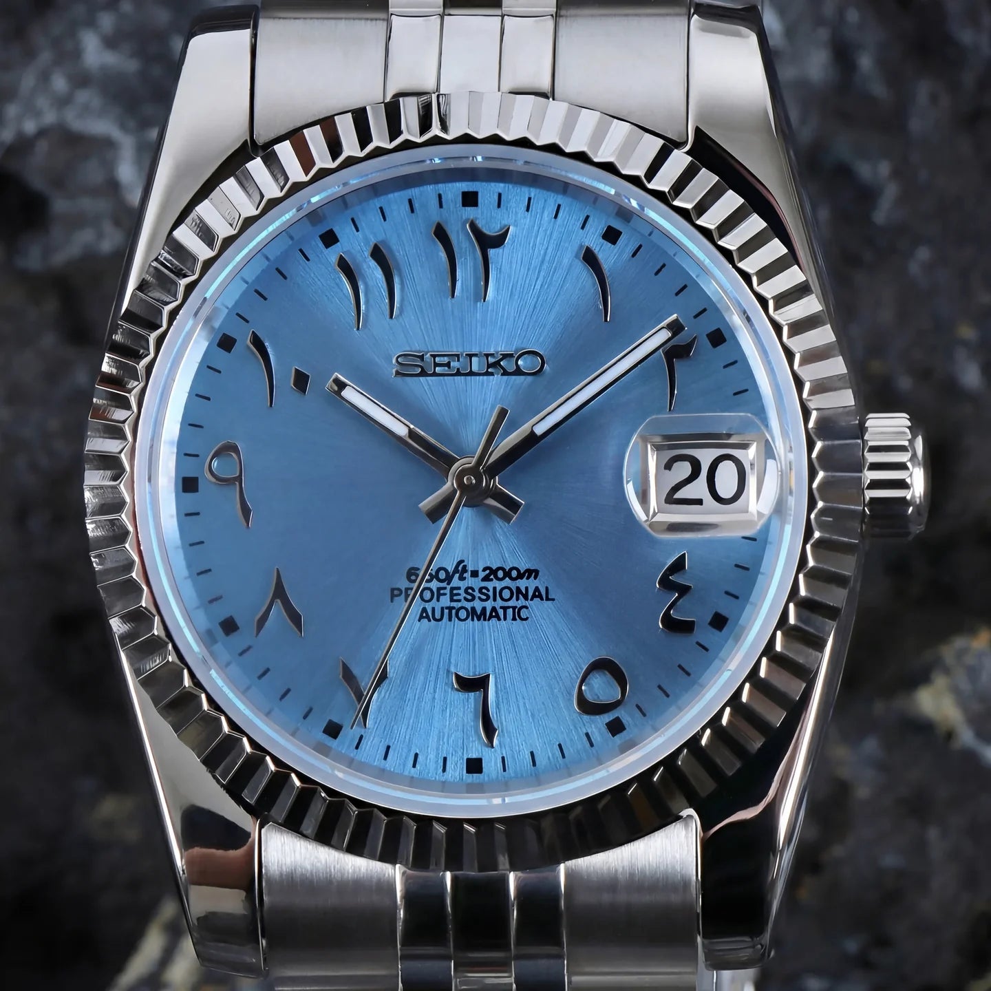 SEIKOJUST - ICE BLUE ARABIC