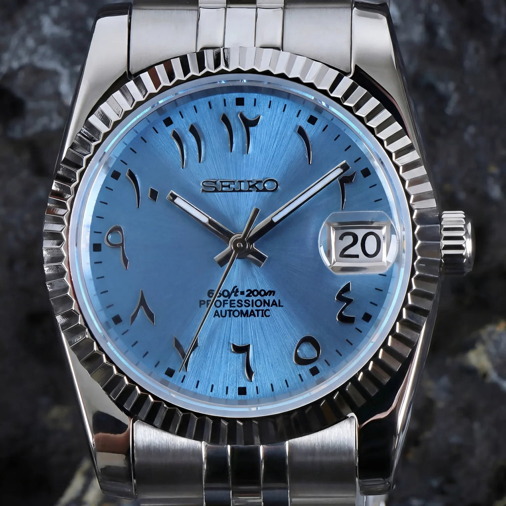 SEIKOJUST - ICE BLUE ARABIC